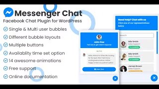 Messenger Chat Support Wordpress Plugin By Themeatelier