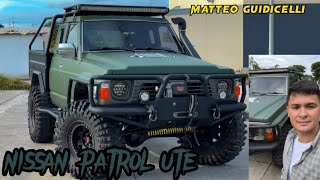 Matteo guidicelli Rig | Nissan Patrol UTE #Pitbullbars4x4 #Australia #Nissan #Custom #Offroad