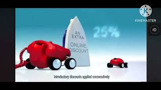 Direct line all adverts compilation (2009 and 2010 UK) with Skywalker Tire screech
