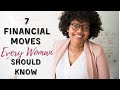 Financial Moves EVERY Woman Should Know About⎟MONEY TIPS FOR WOMEN⎟Frugal Living Tips