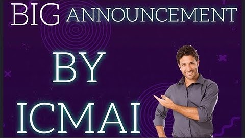 Big announcement by ICMAI | Inter final online exam for dec 2020 | Notification | exam pattern