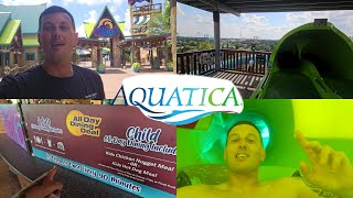 Aquatica Orlando FULL TOUR & REVIEW Water Slides!