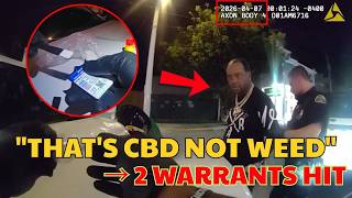 Rapper Detained on Drug Tip, Arrested for Disorderly Conduct, CBD Seized .