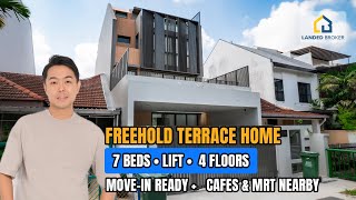Serangoon Garden Luxury | Spacious 7-Bedroom Home with Lift & Terraces Serangoon Garden Luxury | Spacious 7-Bedroom Home with Lift & Terraces