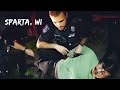 When the Taser Hits- Suspect Drops Like a Plank