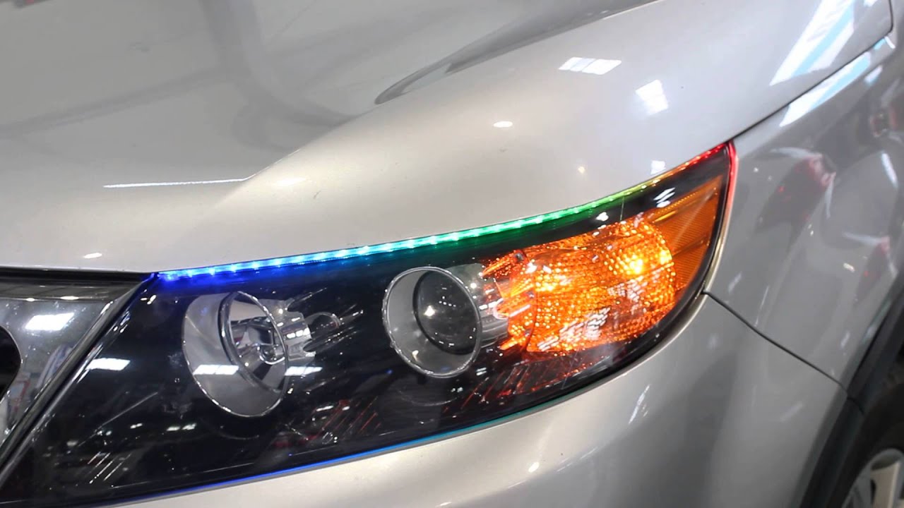 [DOCTC.COM] Sorento R RAMP-V RAINBOW SMART LED EYELINE - YouTube