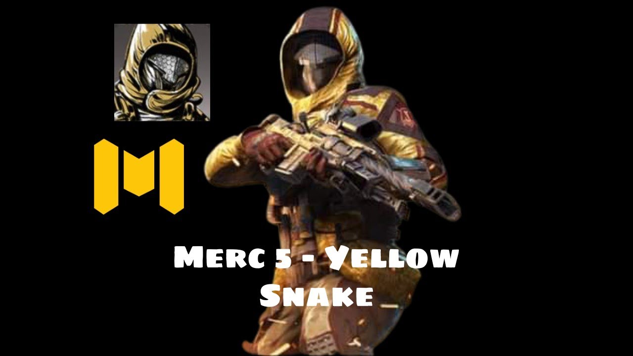COD: Mobile - Playing as Merc 5 - Yellow Snake in 2022