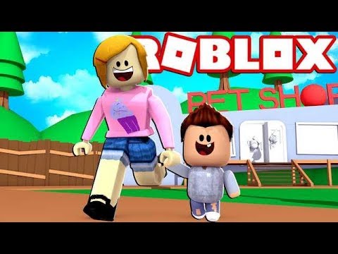 Adopting A Boy In Roblox Adopt Me Game! - YouTube
