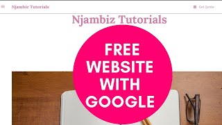 How to create a Free website with Google My Business | Google Business Tutorial
