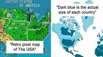 Unusual Maps People Shared On This Group That Might Change Your Perspective On Things