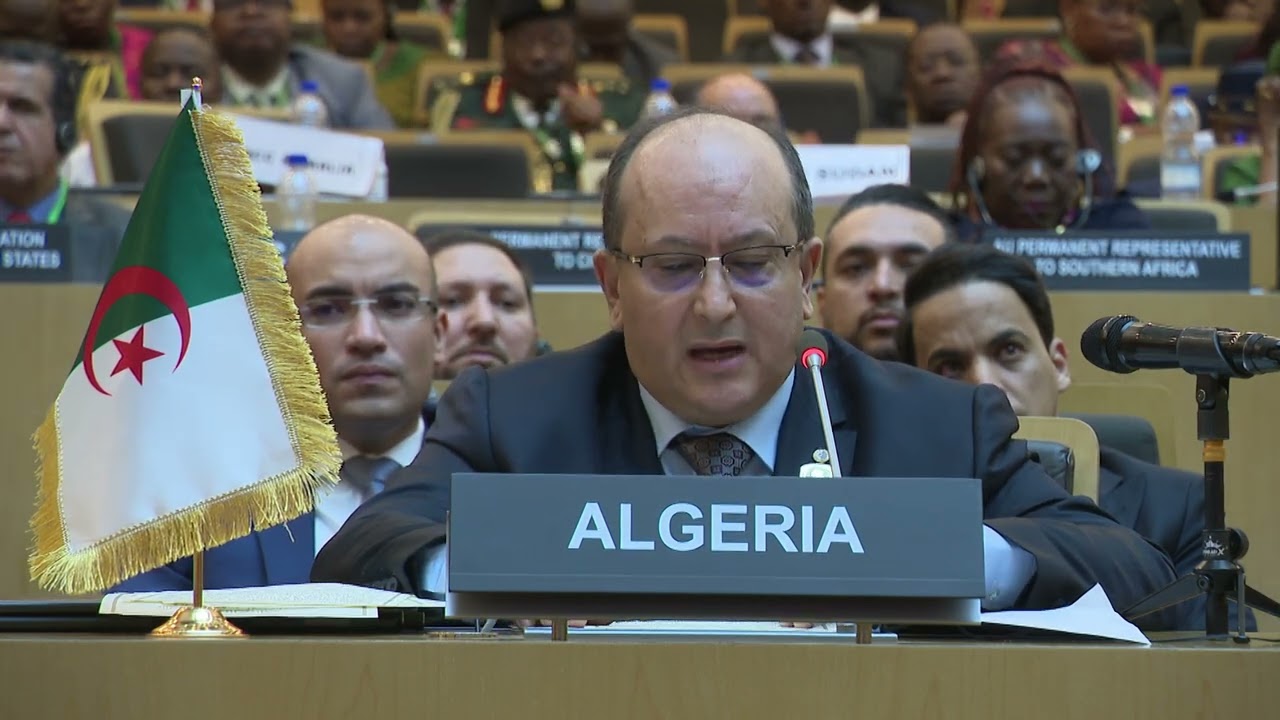 أديس أبابا: كلمة رئيس الجمهورية بشأن تقرير مجلس السلم والأمن للاتحاد الإفريقي ألقاها الوزير الأول