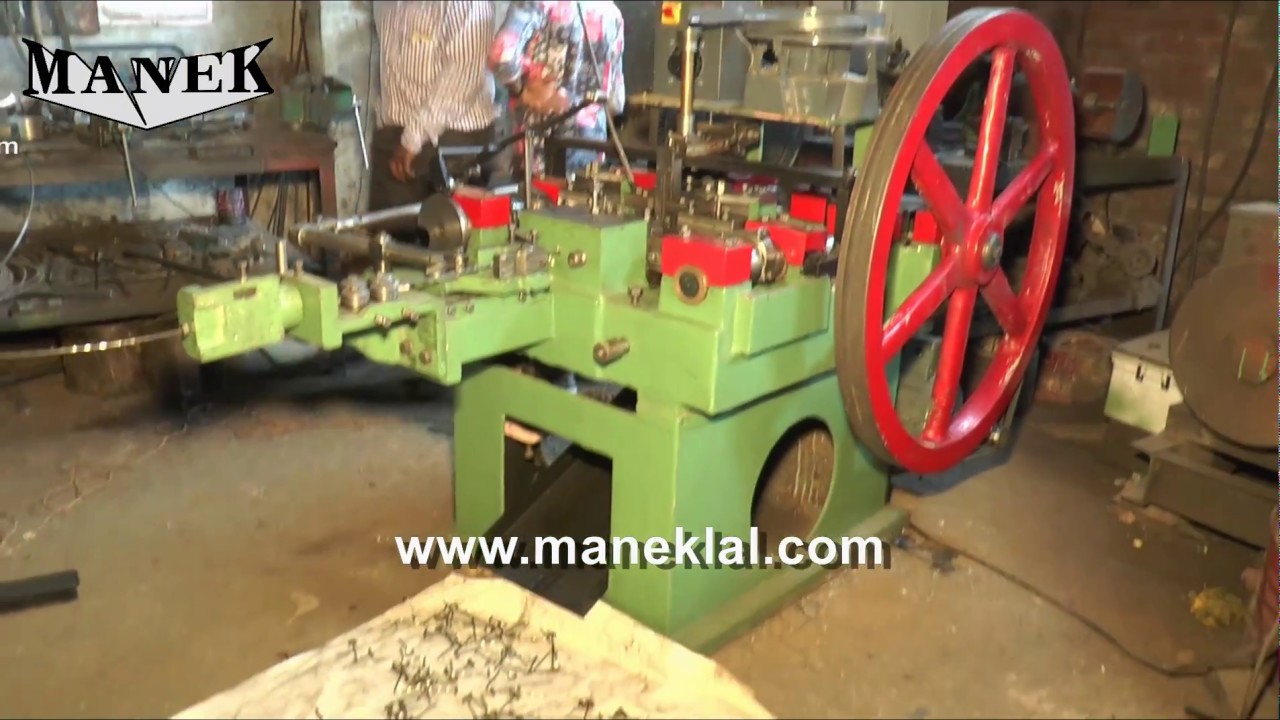 Wire Nail Making Machine,Nail Making Machine Price ,Nail Machine Maker,China  Factory - YouTube