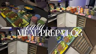 BEGINNER FRIENDLY MEAL PREP FOR *busy people | high protein + simple