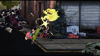Pizza Kidd: The Game - Pixel Animation Combo Test Sequence 02