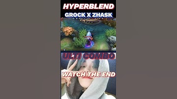 GROCK+ZHASK HYPERBLEND ULTI COMBO #mobilelegends #shorts #mlbb #mpl #ml #hyperblendmode #hyperblend