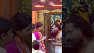 Malla Reddy Daughter in law Preethi Reddy At Karmanghat Hanuman Temple #shortsviral #shorts