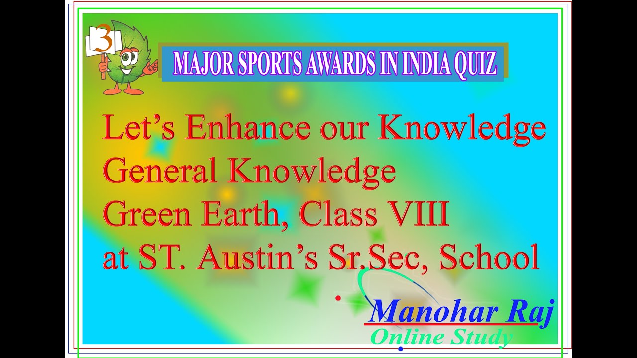Major Sports Awards In India By Manohar Raj YouTube Major Sports Awards In India By Manohar Raj YouTube