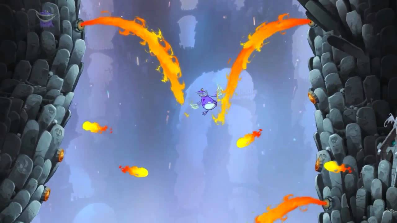 63 - Прохождение Rayman Origins - Земли покойников - Последний бонусный уровень