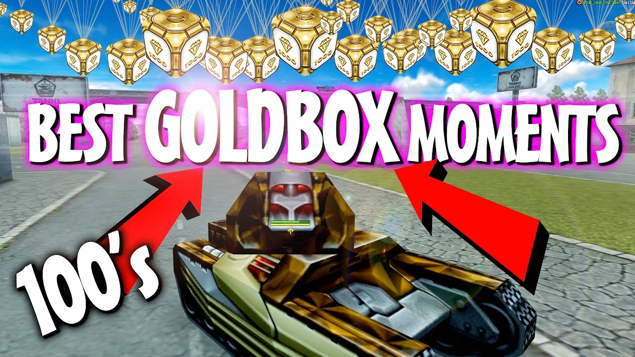 Tanki Online 16K special my BEST Goldbox MOMENTS! ~ MUST SEE!