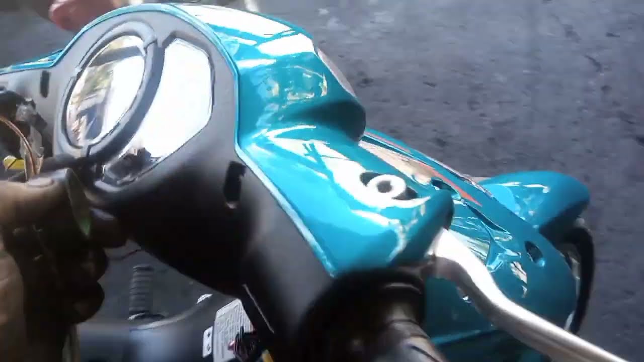 paano maglagay ng switch sa headlight ng SMASH ??