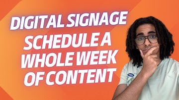 How to Schedule a Whole Week of Content in PosterBooking