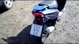 tag et billede Postimpressionisme hård Scooter Baotian - 125cc 4T - YouTube