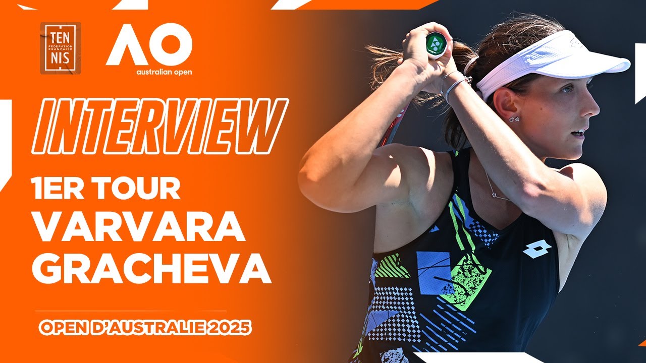 Victorieuse de McNally, Gracheva qualifiée pour le deuxième tour | Open d'Australie 2025 | FFT