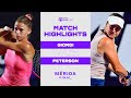 Camila Giorgi vs. Rebecca Peterson | 2023 Mrida Final | WTA Match Highlights