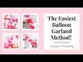 The EASIEST DIY Balloon Garland Method EVER!