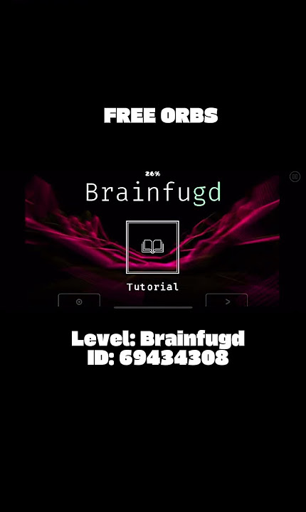 FREE ORBS ID: 69434308 #geometrydash #gdupdate #level #gd #gaming #music #shortvideo #games #fyp