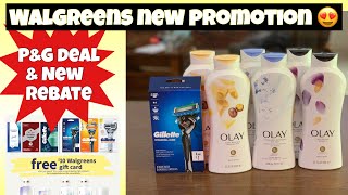 WALGREENS NEW REBATE/ CONTACTLESS PAYMENT/ P&G deal / How to submit for P&G rebates