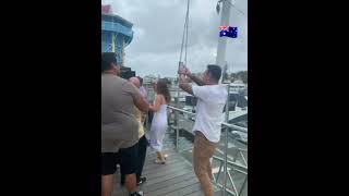 Australia fully opened enjoyed party ??