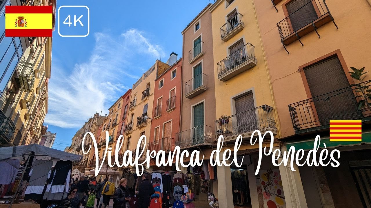 Vilafranca del Penedès, Cataluña - 2023 (4K)