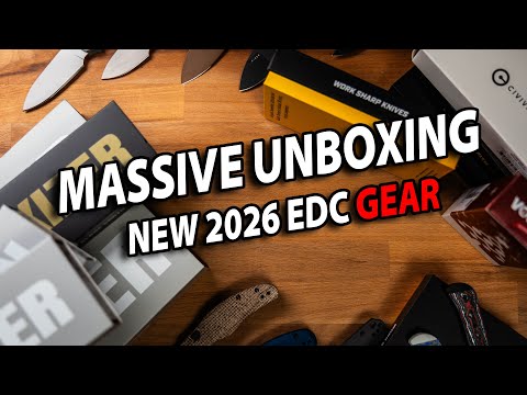 Unboxing New Edc Gear For 2026 | Wait Till You See It..