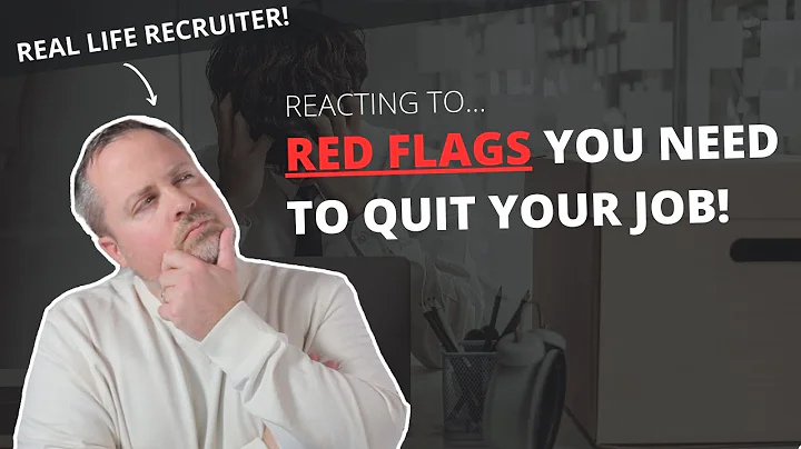 Red Flags That You Desperately Need To Quit Your Job  (MY REACTION) - DayDayNews