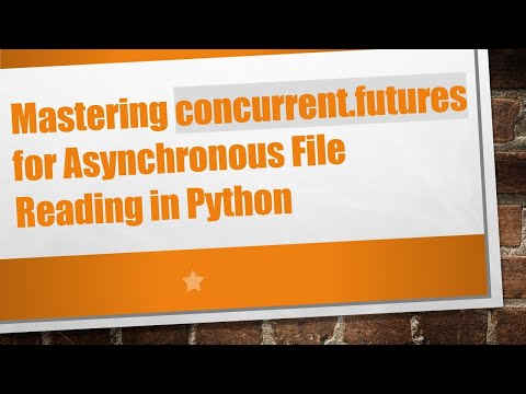 Mastering concurrent.futures for
