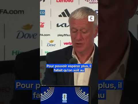 😬 Didier Deschamps ne digère décidément pas l’arbitrage d’Ivan Barton... #coupedumonde #deschamps