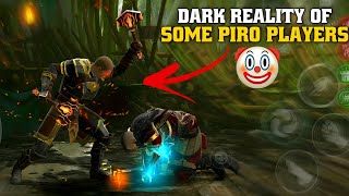 What A Gameplay 🤧 I Am Depressed 😂Piro Players Of The Arena 🤡Shadow Fight 4 Arena | SPIRIT DEATH 07