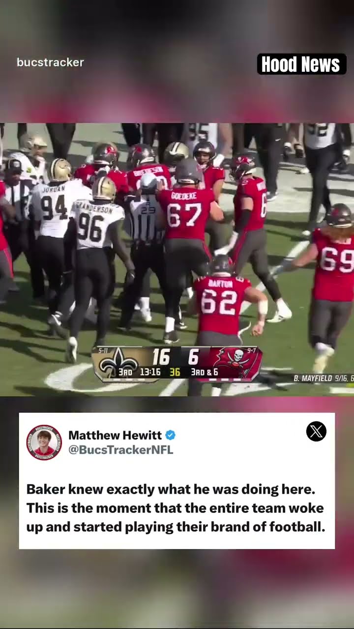 He knew #hoodnews #bakermayfield #buccaneers #NFL #shortvideo #football #omg #how #wow #wtf #sports