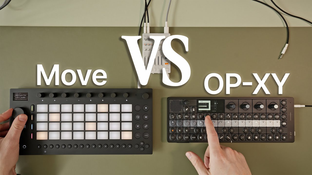 Ableton Move vs OP-XY by Teenage Engineering