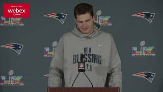 Drake Maye on the Super Bowl: "This is It. This is What We are Here For." | Press Conference
