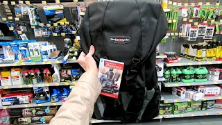 FIELDLINE MOTORCYCLE ACCESSORIES MOTORCYCLE BACKPACK AT WALMART SHOP WITH ME SHOPPING CLOSE UP LOOK