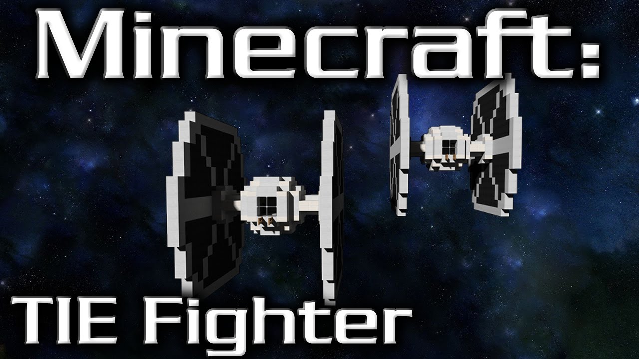 Minecraft: Star Wars: TIE Fighter Tutorial (2/1 Scale) - YouTube