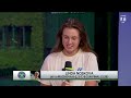 Linda Noskova talks emotional victory & gratitude for mother ❤️ | 2026 Wimbledon