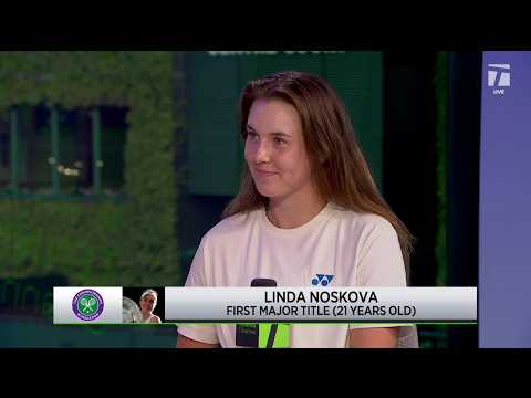 Linda Noskova talks emotional victory & gratitude for mother ❤️ | 2026 Wimbledon