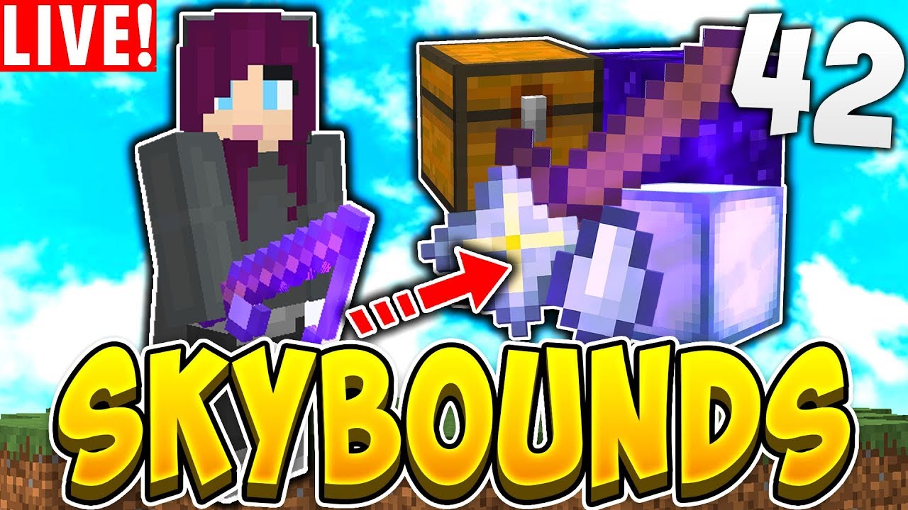 FISHING FOR OP LOOT!? w/ Glad | SKYBOUNDS S2 #42 (Minecraft Skyblock)
