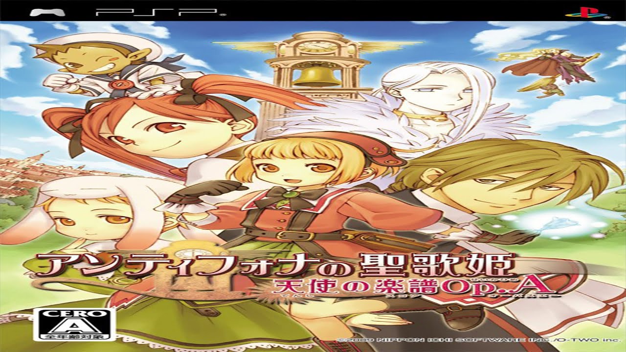 Antiphona no Seikahime: Tenshi no Score Op.A Gameplay PSP - YouTube