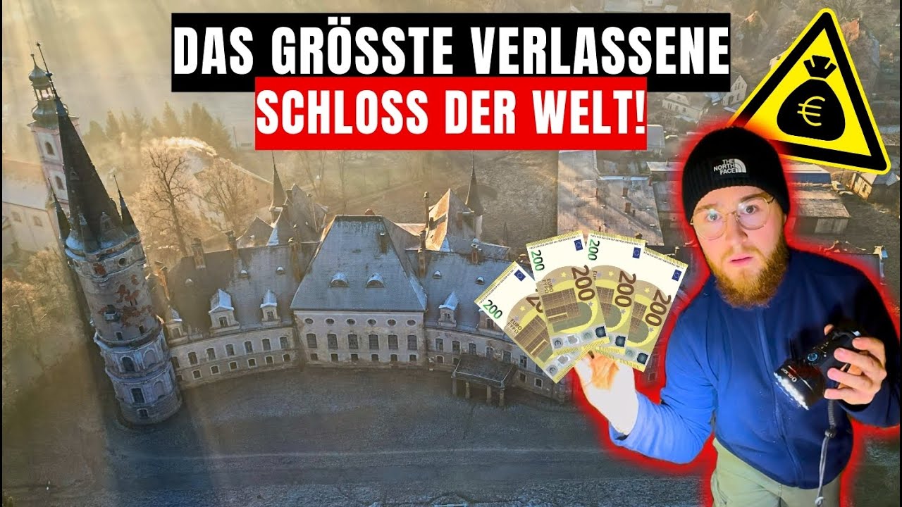 LOSTPLACE // Das GRÖSSTE VERLASSENE SCHLOSS 🏰 der WELT! Hier VERGAMMELN MILLIONEN! 😱