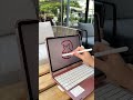 360 stylish swivel keyboard case with trackpad,rose gold #ipad #apple #foryou #ipadpro #ipadair