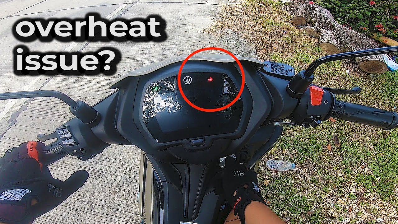 MAY SNIPER 155R OVERHEAT INDICATOR ISSUE??